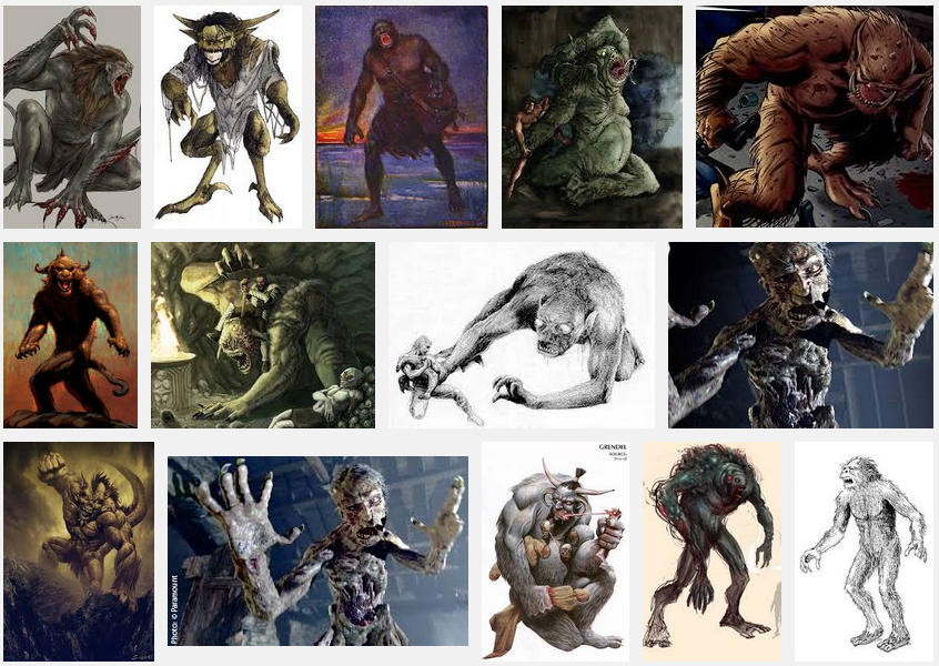 depictions of Grendel